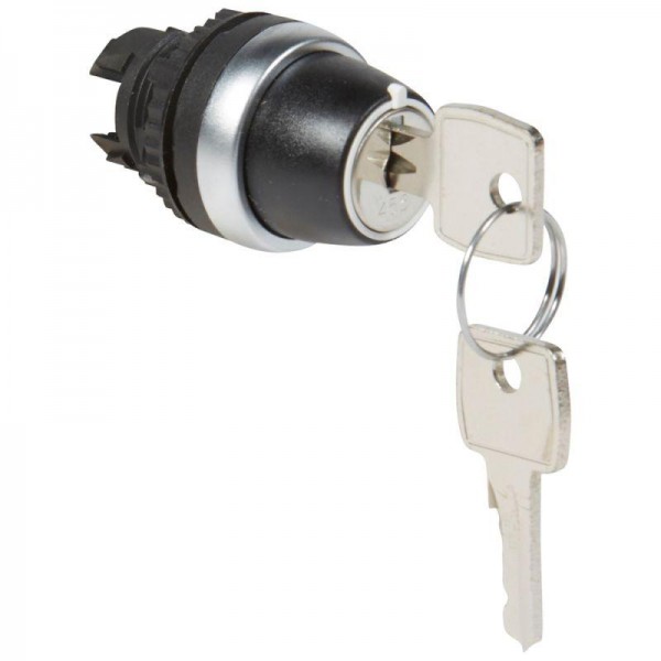  Тумблер с ключом 2п 90град. гол. Osmoz Leg 023955 