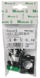  Лампа M22-L-G-LED-BVP 24В DC зел. EATON 110927 