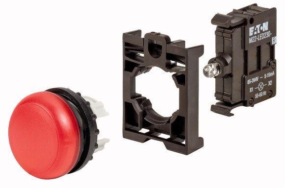  Лампа M22-L-R-LED230-BVP 230В AC красн. EATON 132599 