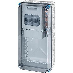  Корпус пластиковый Mi 300х600х214 IP65 сер. с прозр. крышкой Mi 6479 HENSEL 2000784 