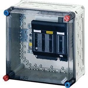 Корпус пластиковый Mi 300х300х170 IP65 с выкл.-разъединителем сер. с прозр. крышкой Mi 5260 HENSEL 20001179 