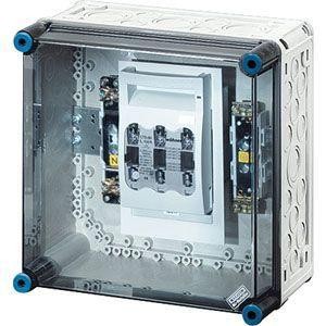  Корпус пластиковый Mi 300х300х170 IP65 с выкл.-разъединителем сер. с прозр. крышкой Mi 5250 HENSEL 2000187 