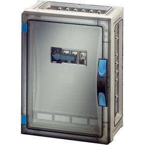  Корпус пластиковый 360х270х186 ручное запирание сер. с прозр. дверью FP 5211 HENSEL 68000031 