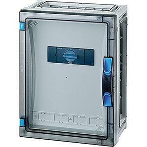  Корпус пластиковый 360х270х186 ручное запирание сер. с прозр. дверью FP 5202 HENSEL 68000186 
