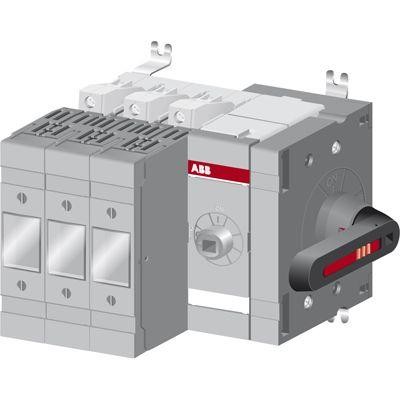  Рубильник OS160GDS30 без ручки под предохранители DIN-00 ABB 1SCA115968R1001 