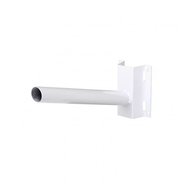  Кронштейн на столб для PSL D40х1.5-WH под бандажную ленту бел. JazzWay 5013728 