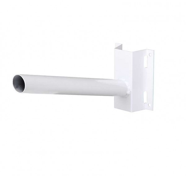  Кронштейн на столб для PSL D60х1.5-WH под бандажную ленту бел. JazzWay 5017450 