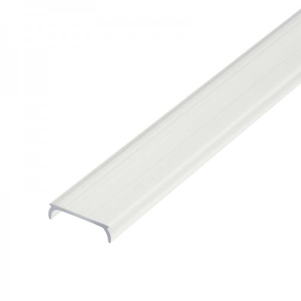  Рассеиватель UFE-R08 CLEAR 200 POLYBAG для алюм. профиля прозр. пластик. (дл.2м) Uniel UL-00000616 