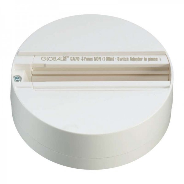  Аксессуар для шинопровода ZRS750 3C BA WH (GA70-3) Baseplate Philips 910930000818 / 871155914715499 