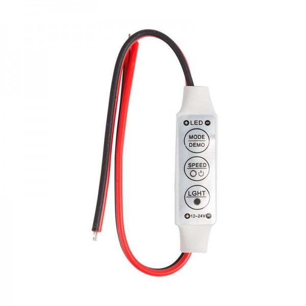 Диммер LED мини Радио 72/144Вт 3 кнопки 12В/24В Neon-Night 143-105-1 