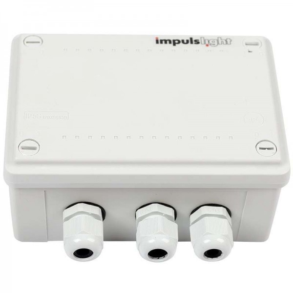  Контроллер для LED лент 230В 1050Вт 3 кан.х1.6А 20 прогр. ДУ IP54 Neon-Night 143-304 