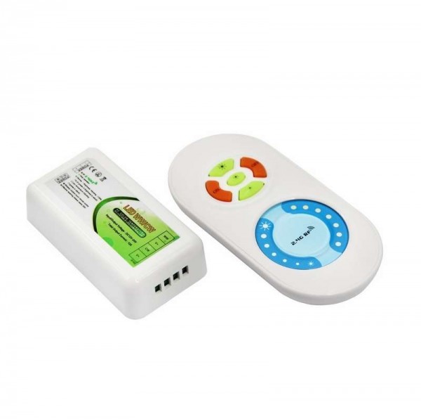  Контроллер LED 2.4G 82х22х42мм 144Вт 12В/24В (управ. цветовой температ. и яркостью) IP20 Neon-Night 143-103-4 