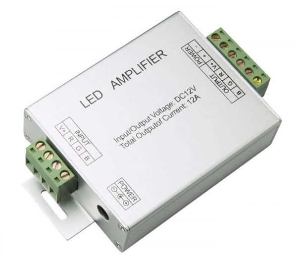  Усилитель RGB 3х4A 12В JazzWay 1002150 