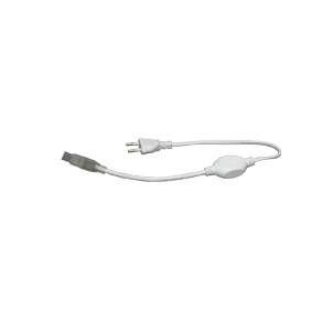  Провод электрический UCX-Q220 SP2/A67-NNN WHITE 1 STICKER для подключения монохромных светодиодных лент ULS-3528/2835 сетевого напряжения к сети 220В 7х10мм. Uniel 10967 