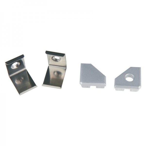  Набор аксессуаров UFE-N13 SILVER A POLYBAG для алюм. профиля серебр. Uniel UL-00004061 