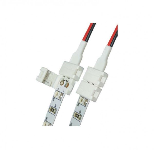  Коннектор для светодиод. ленты 3528 с блоком питания UCX-SD2/A20-NNN WHITE 020 POLYBAG (уп.20шт) Uniel 06608 