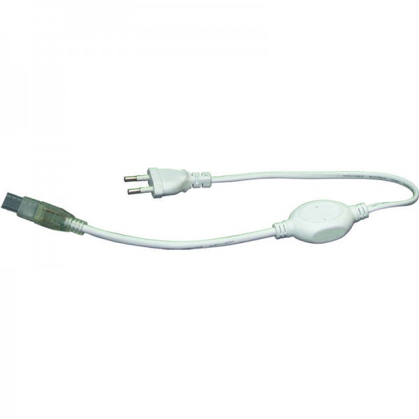  Соединитель (провод) UCX-SK2/A67-NNN CLEAR 005 POLYBAG для светодиодных лент 220В 3528 2 контакта прозр. (уп.5шт) Uniel 10830 