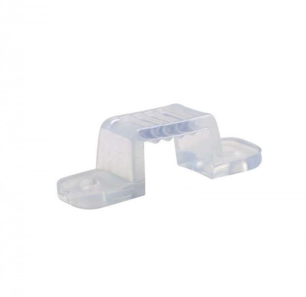  Крепление UCC-K13 CLEAR 050 POLYBAG для светодиодной ленты 220В 5050 13-14мм прозр. (уп.50шт) Uniel 11017 