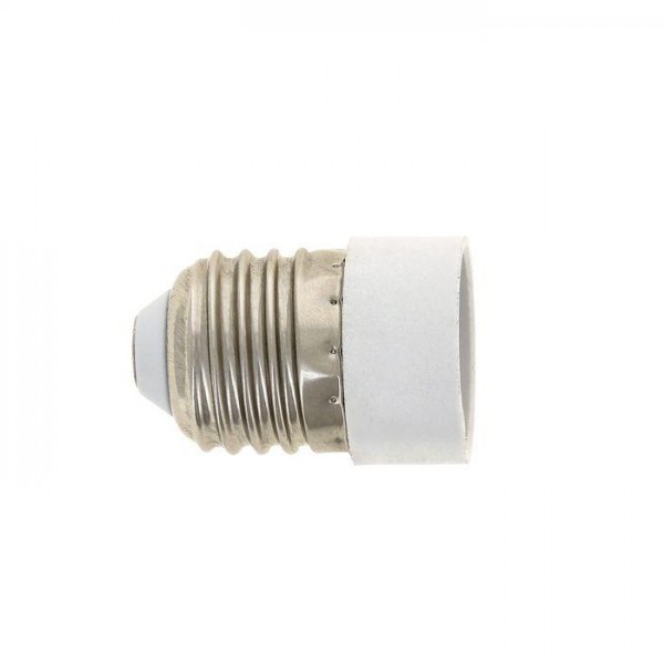  Переходник E27-E14 бел. EKF AD-E27-E14-w 