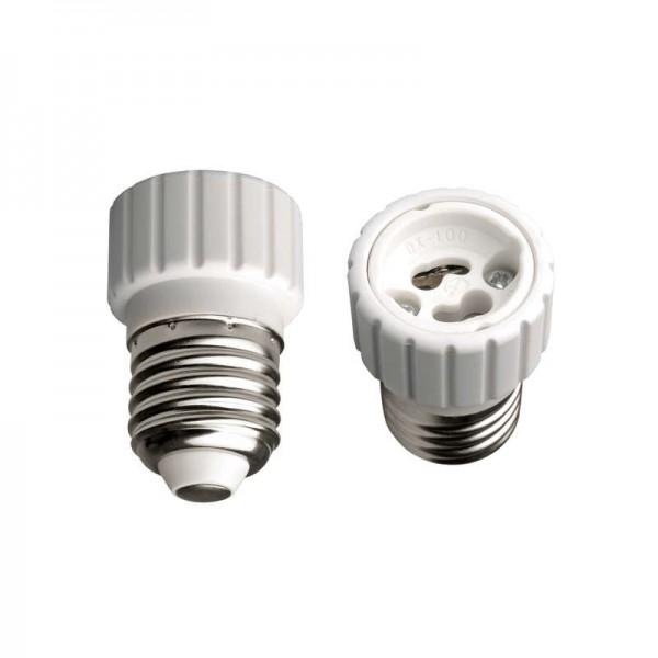  Переходник LH27-GU10L с E27 на GU10 корпус PBT Uniel 06472 