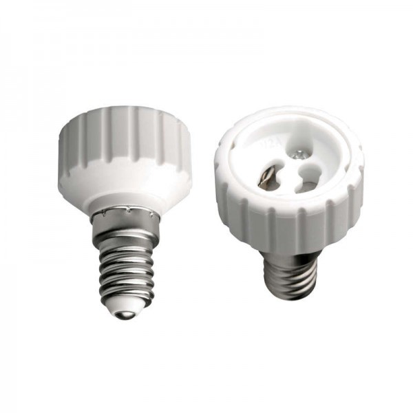  Переходник LH14-GU10L с E14 на GU10 корпуса PBT Uniel 06470 