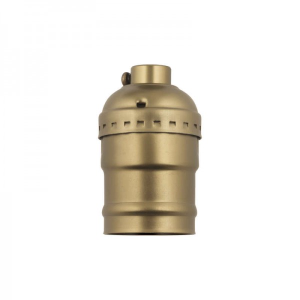 Патрон декор. DLC-V-H01/E27 BRONZE Uniel UL-00000531 