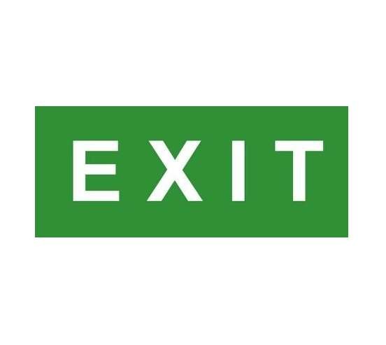  Знак эвакуационный "EXIT" Technolux ЭП17 