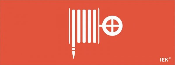  Этикетка самоклеящаяся "Пожарный гидрант" ДПА IP20/54 ИЭК LPC10-1-24-09-PGID 