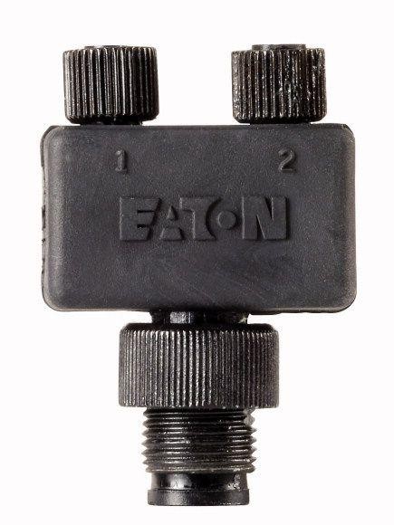  Сплиттер SWD4-SP-4082 IP67 штекер M12 на два 4 гнезда M8 EATON 174706 