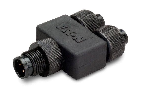  Сплиттер SWD4-SP-4124 IP67 штекер M12 на 2 гнезда EATON 174703 