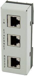  Интерфейс для переключения XC200 (разделенных сочетании RS232/Ethernet до 2 розетки RJ45) XT-RJ45-ETH-RS232 EATON 289170 