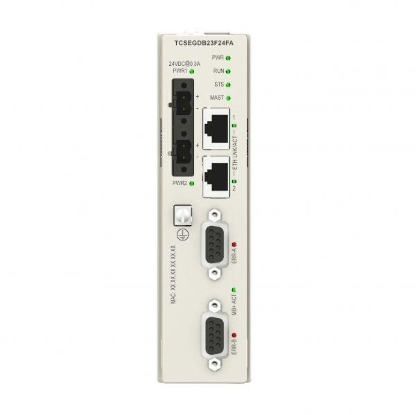  Шлюз M340 MODBUS PLUS/ETHETNET MODBUS SchE TCSEGDB23F24FA 