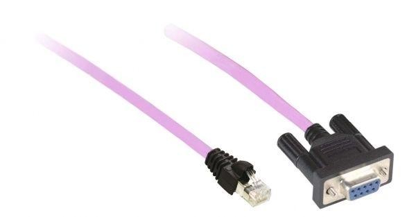  Кабель CANOPEN SUB-D 9 female/RJ45 0.5м SchE TCSCCN4F3M05T 