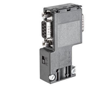  Соединитель шинный SIMATIC DP для подключения к сетям PROFIBUS до 12Мбит/с с отводом кабеля и гнездом Siemens 6ES79720BB120XA0 