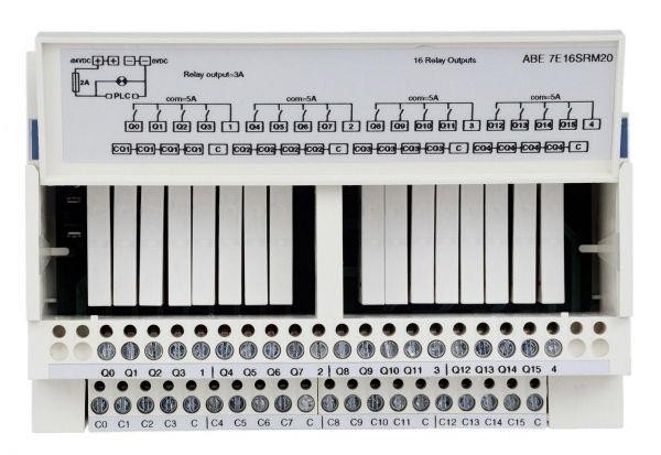  База актив 16 вых. релейных TELEFAST TWIDO(TWDDDO16TK/DDO32TK) SchE ABE7E16SRM20 