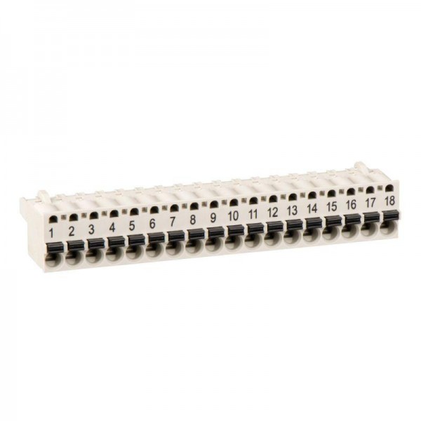  Клеммник пружинный 1.5кв.мм 18pt (уп.3шт) SchE 170XTS00200 