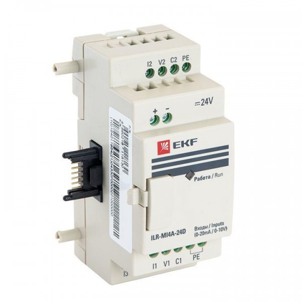  Модуль аналогового ввода 4 24В PRO-Relay PROxima EKF ILR-MI4A-24D 