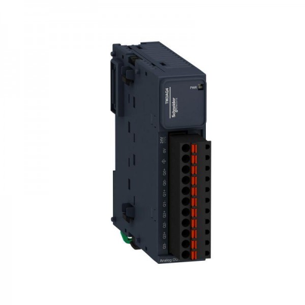  Модуль расширения аналог. ТМ3-4 аналог. вых. пруж. клеммы Advantys OTB SchE TM3AQ4G 