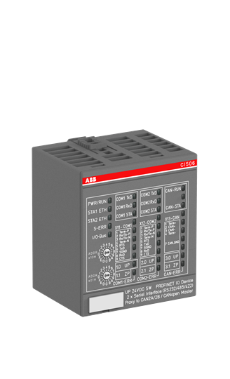  Модуль интерфейсный 2хRS232/RS485/1хCAN CI506-PNIO ABB 1SAP221500R0001 