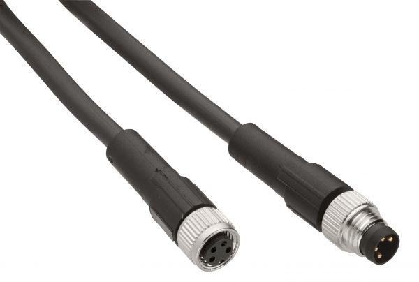  Шина ТМ7 прямой M12-B 4pin Female-без разъема (дл.3м) SchE TCSXCN1FNX3E 