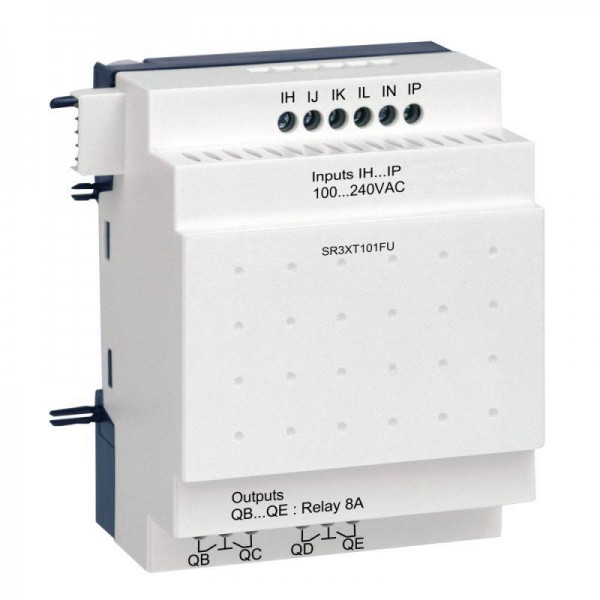  Модуль расширения дискрет. zelio logic 6вх/4вых питание 100/240В SchE SR3XT101FU 