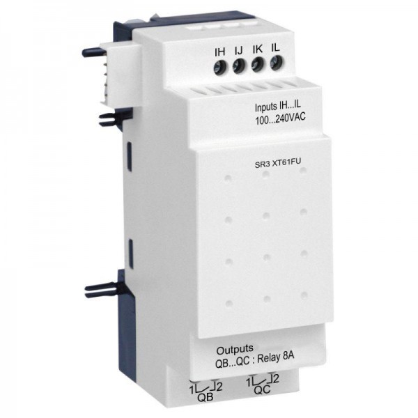  Модуль расширения дискрет. zelio logic 4вх/2вых питание 100/240В SchE SR3XT61FU 