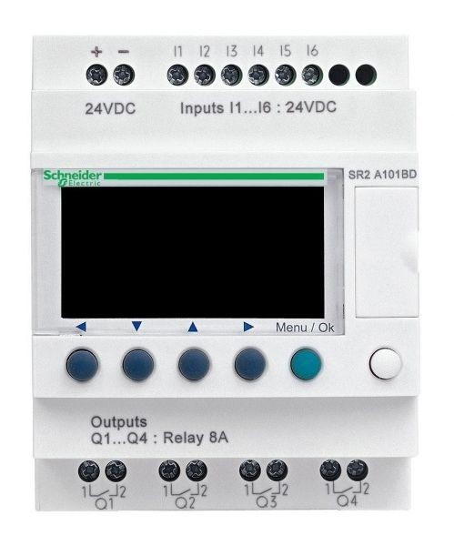  Реле компакт. Zelio Logic 10вх/вых 240В SchE SR2A101FU 