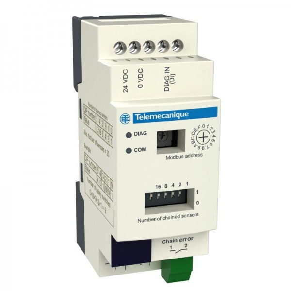 Модуль диагностики для цепи устройств MODBUS SchE XCSRD210MDB 