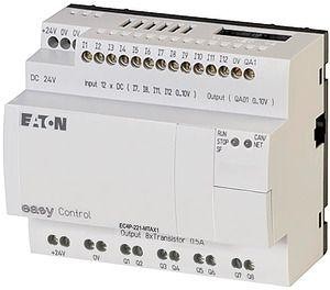  Контроллер компактный 24В DC 12DI (4 AI) 8 DO (T) 1AO CAN EC4P-221-MTAX1 EATON 106396 