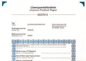 Лицензия Galileo OPEN для ПК LIC-GALILEO-OPEN-PC EATON 140385 