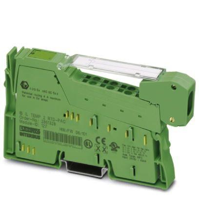  Модуль клеммный функциональный Inline IB IL TEMP 2 RTD-PAC Phoenix Contact 2861328 
