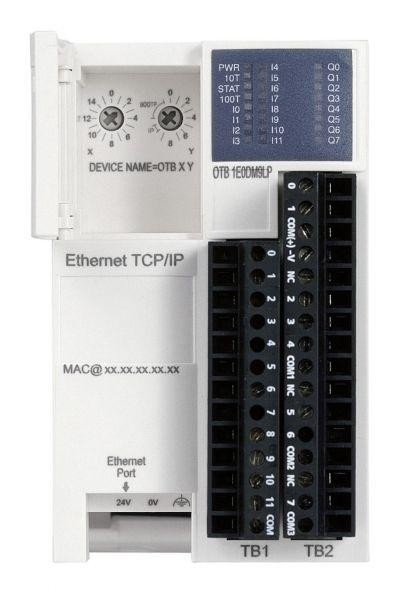  Модуль для протокола OTB ETHERNET 12вх/8вых 24В SchE OTB1E0DM9LP 