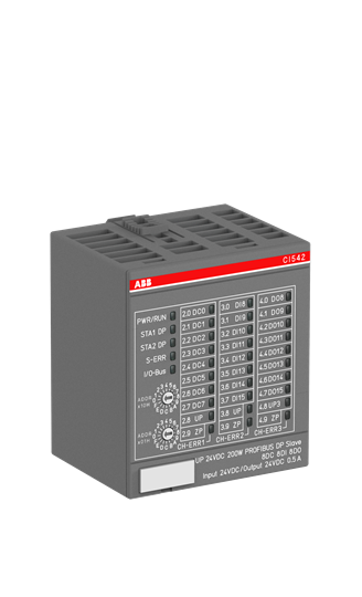  Модуль интерфейсный 8DI/8DO/8DC CI542-DP ABB 1SAP224200R0001 