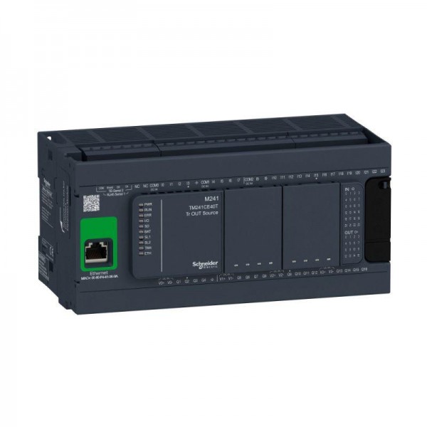  Блок базовый M241-40IO транзист. источник ETHERNET Advantys OTB SchE TM241CE40T 